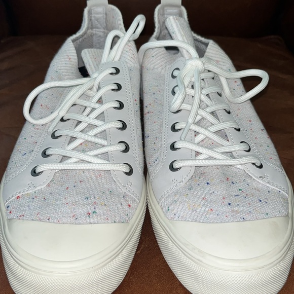 Aldo Crochito White Mid-Top Sneakers - worn once - Picture 5 of 14